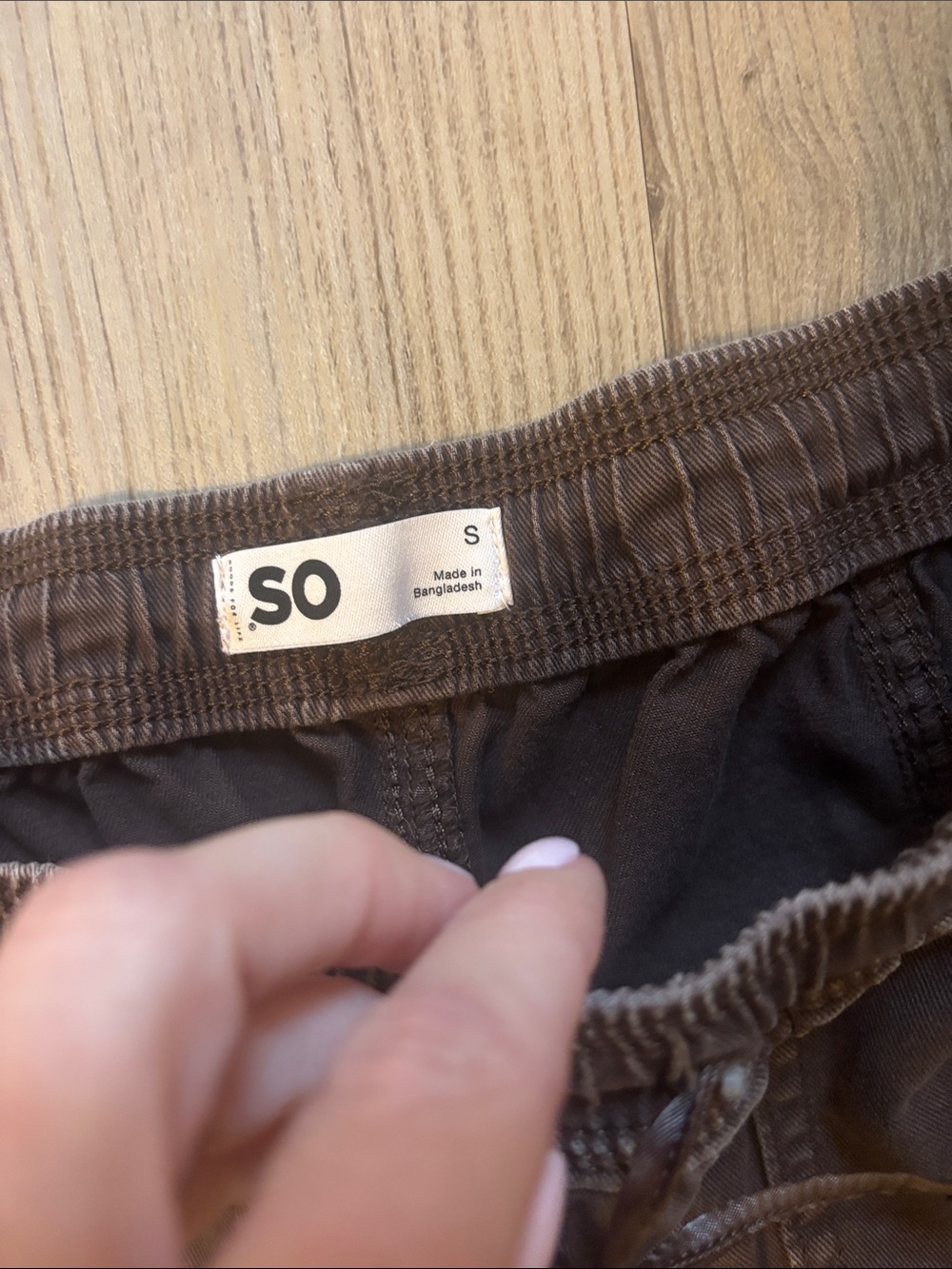Cargo Drawstring Pants - Picture 2 of 3